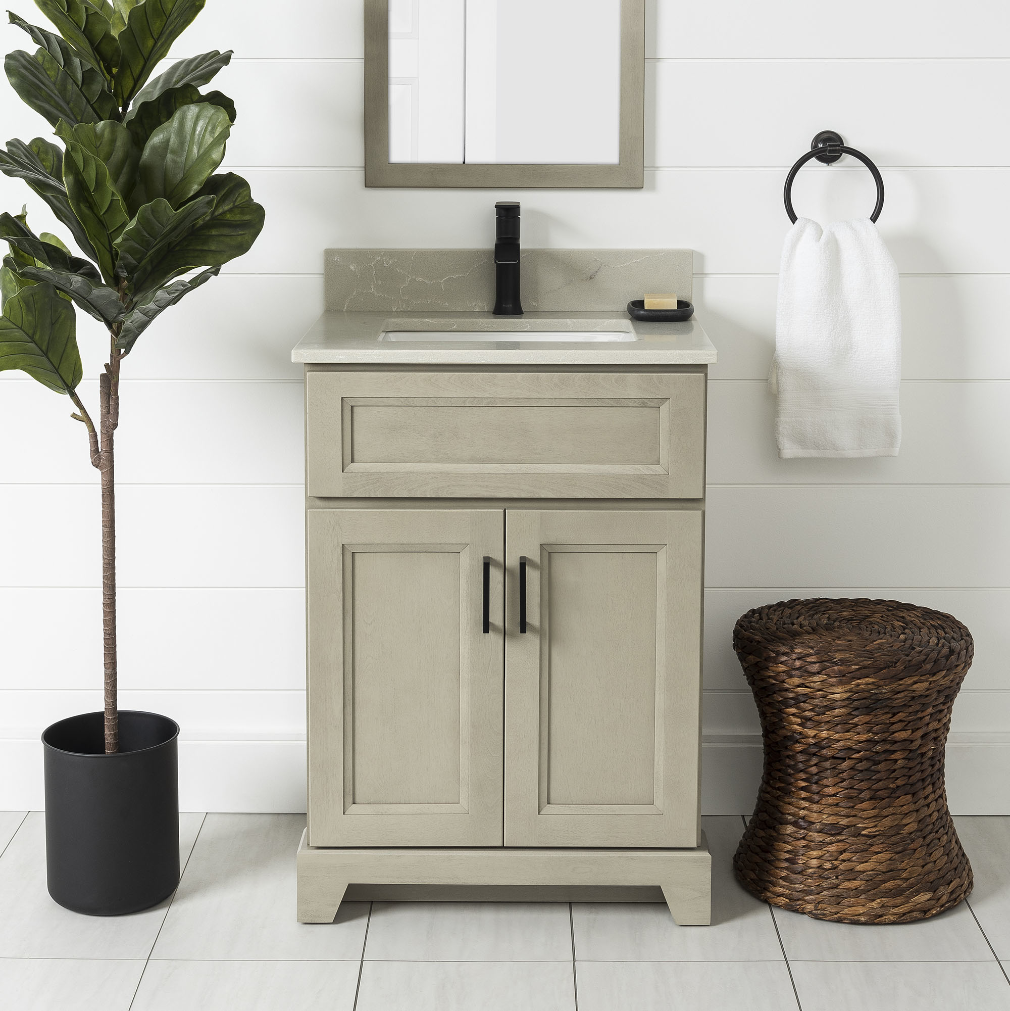 24" Driftwood (Bellrose) Vanity