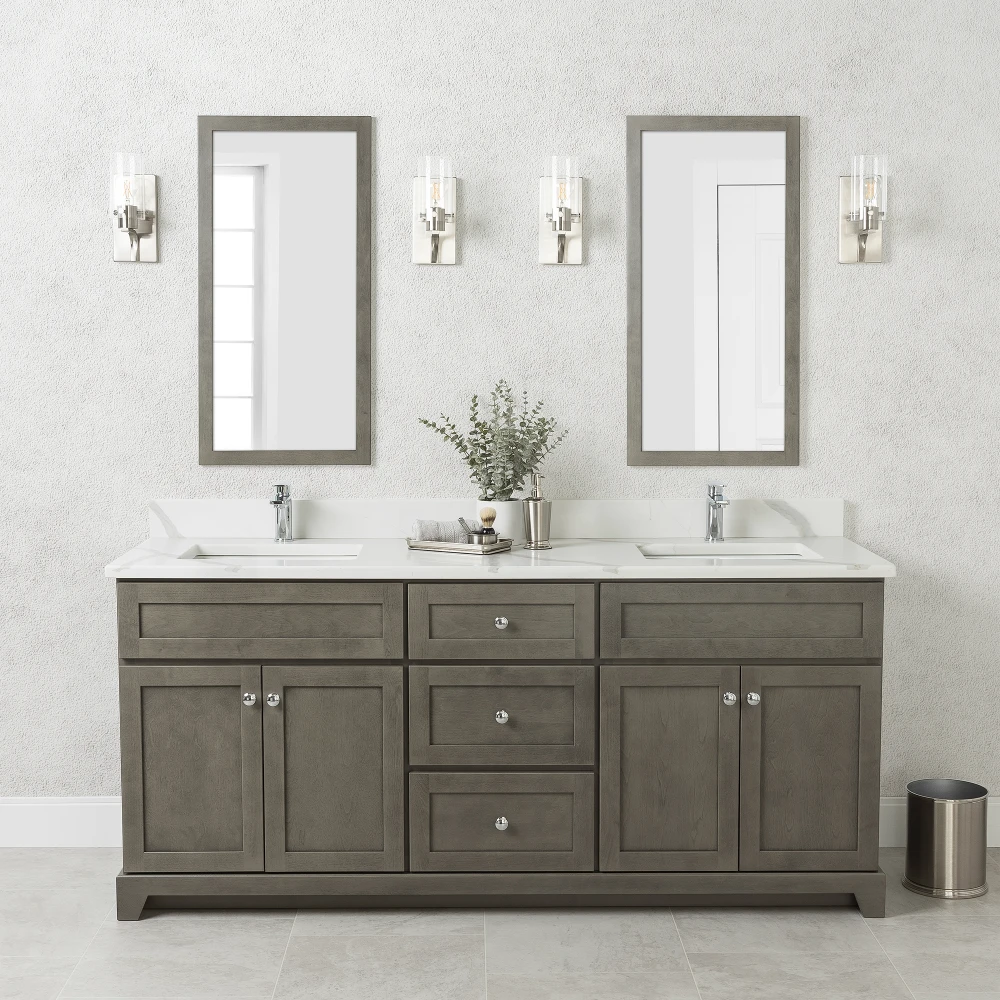 Custom Bathroom Vanities & Quartz Tops in Mississauga