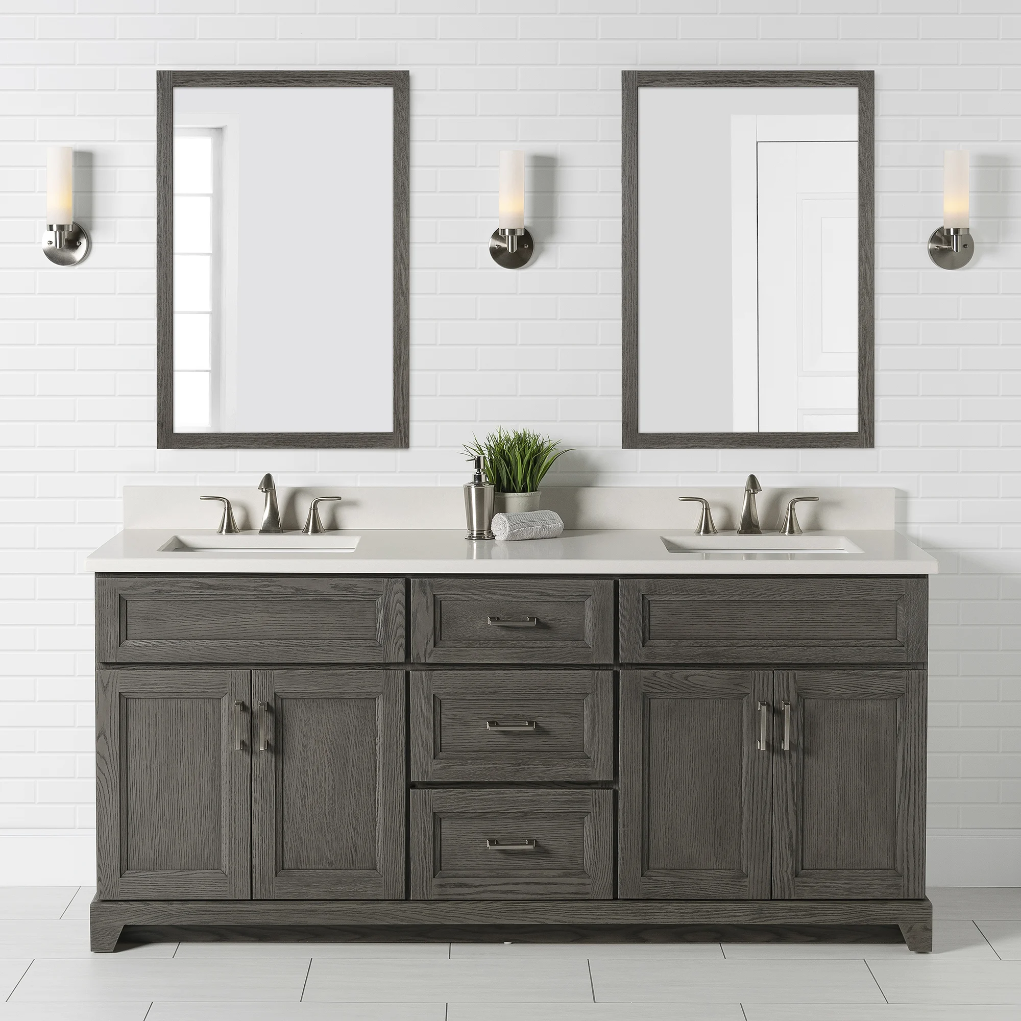 72" Urban Oak (Bellrose) Vanity