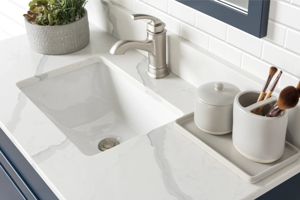 Custom Bathroom Vanities and Quartz Tops in Nova Scotia