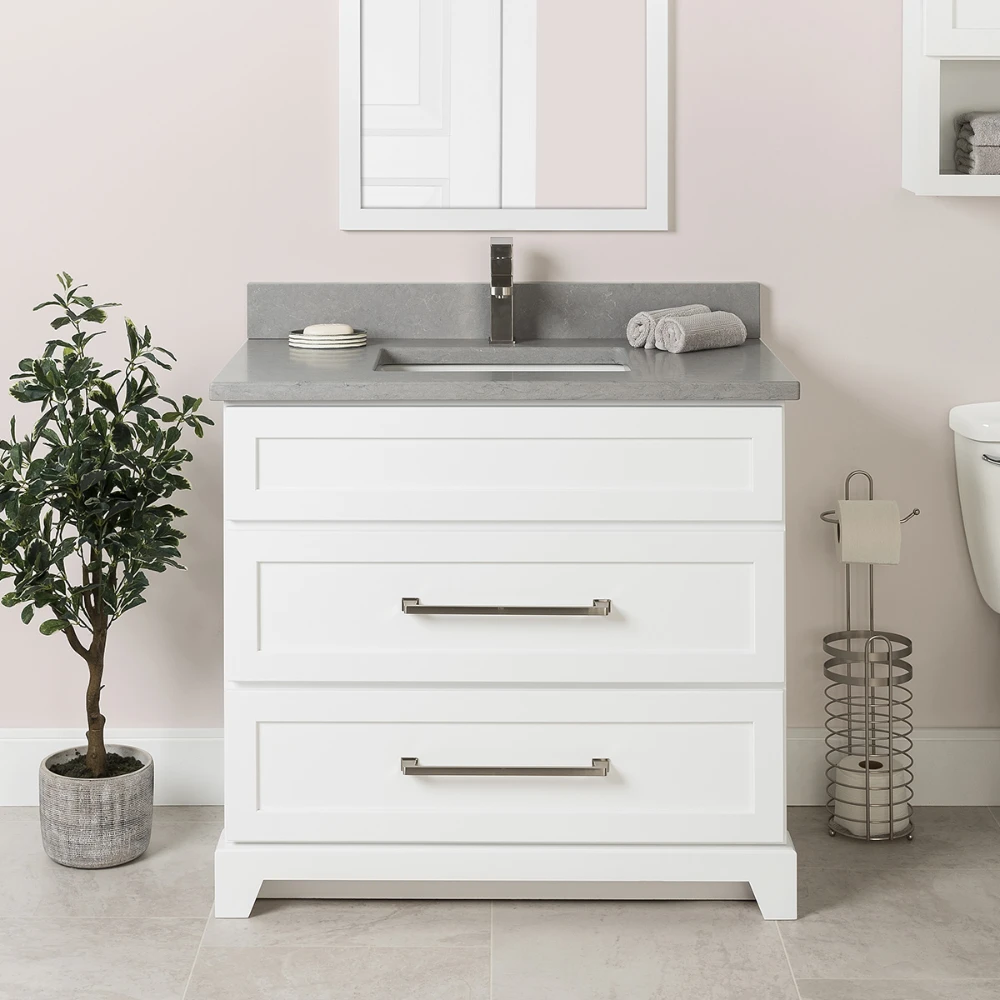 Custom Bathroom Vanities & Quartz Countertops in Windsor, Ontario