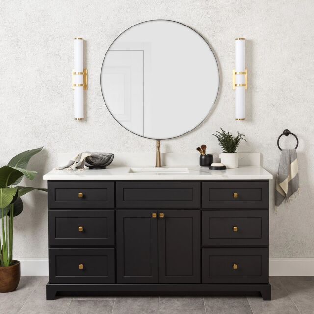 Some bathrooms call for white vanities. Others call for a little more distinction. 

Have you seen our Shades of Grey collection? Once you’ve chosen your finish, you also get to choose your quartz top and hardware for a look that’s distinctly your own!

#bathroomdesign #bathroomtransformation #bathroomreno #stonewoodbathcabinetry #bathroomrenovation